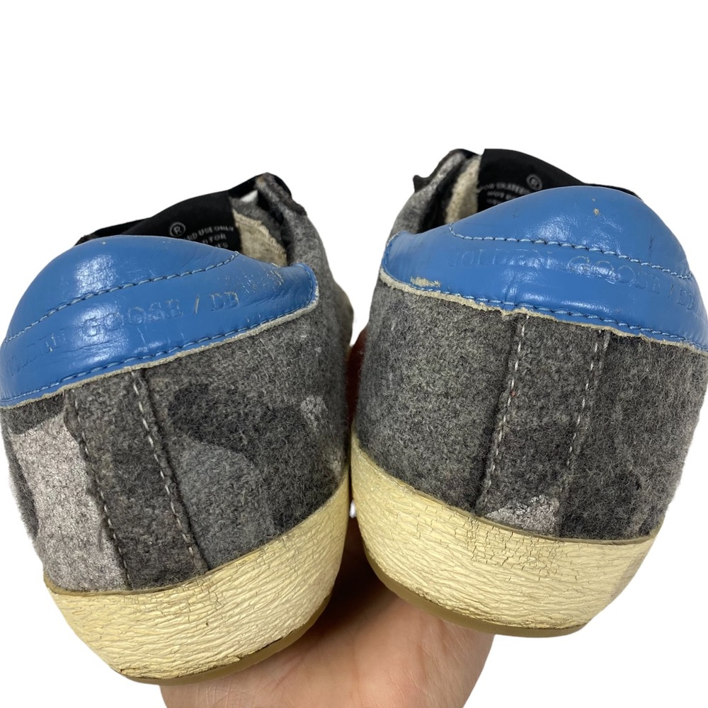 Golden Goose felt Superstar Sneakers size 37 - Picture 8 of 11
